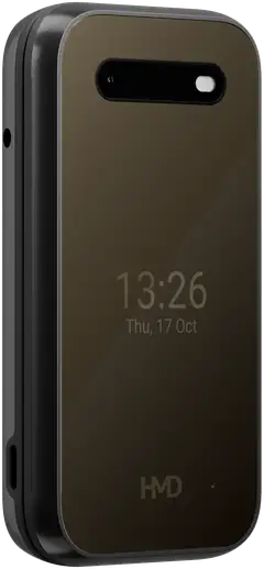HMD Peruspuhelin 2660 Flip musta - 6