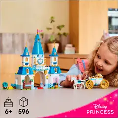 LEGO® Disney Princess 43275 Tuhkimon linna ja hevosvaunut - 5