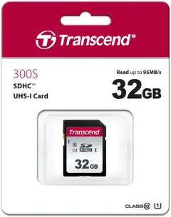 Transcend muistikortti 300S 32GB U1 SD - 2