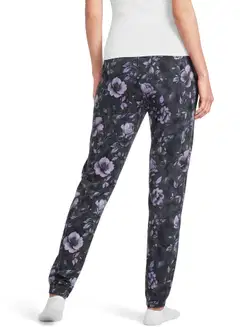 Actuelle naisten pyjamahousut 212A382607 - AOP - 4