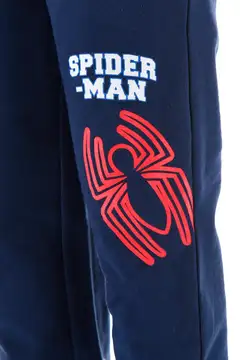 Lasten Spiderman housu, laadukas kangas - Navy - 4