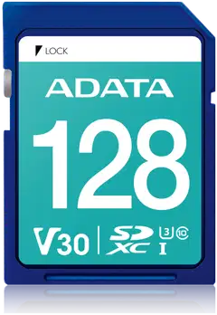 ADATA Premier Pro SDXC -muistikortti, 128 GB - 1