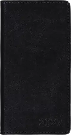 Time System Taskukalenteri TS Classic 2027 musta - 1