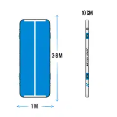 AirTrack Nordic Home Special Edition ilmavolttirata - Minttu - 5 m - 4