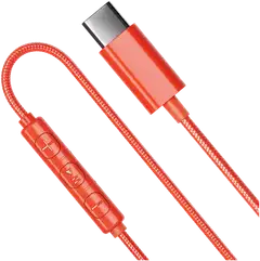 Urbanista langalliset nappikuulokkeet USB-C liitännällä San Francisco 2 oranssi - 3