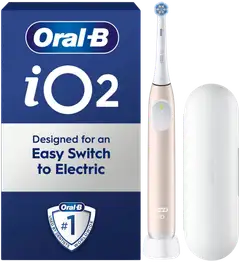 Oral-B IO2 Vaaleanpunainen + matkakotelo - 1