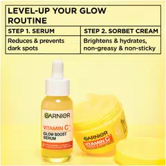 Garnier Vitamin C* Fresh & Bright Hydrating Sorbet Cream 85 g - 8