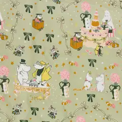 Moomin Arabia Muumi pussilakanasetti 150x210 Lahjana Rakkaus GOTS - 2