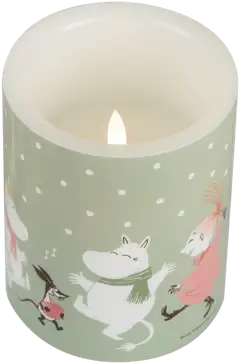 Muurla LED-kynttilä Muumi Juhlahumua 12,5 cm - 4