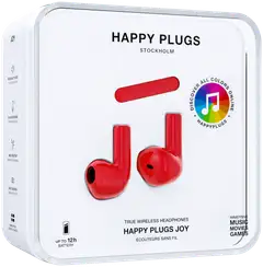 Happy Plugs Bluetooth nappikuulokkeet Joy punainen - 12