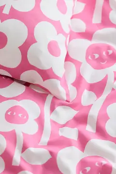 Finlayson tyynyliina Kukkariemu 50X60 pinkki - 2