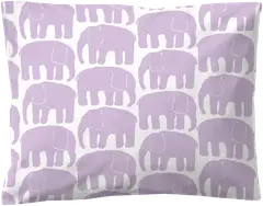 Finlayson tyynyliina Elefantti 50x60cm vaalea liila - 1