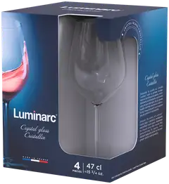 Luminarc punaviinilasi Menades 47 cl 4 kpl - 2