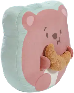 Mymochi Bear Nomo ja croissant pehmolelu 33cm - 2