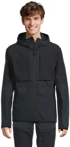 Luode12 miesten retkeily- ja ulkoilutakki 204L112655 - Jet Black - 1