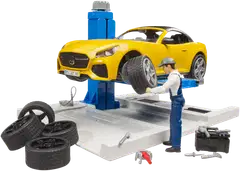 Bruder lelu bworld autohuolto ja Roadster-auto - 2