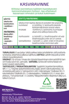 GreenCare kasviravinne huonekasveille 350 ml luomu - 2