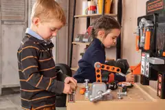 Smoby - Black + Decker Mega Center -työkalupenkki - 7
