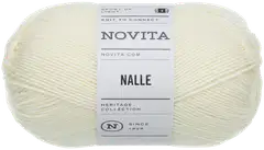 Novita Nalle 100g 010 luonnonvalkoinen - 1