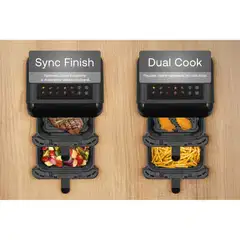 SENCOR Dual Air Fryer kiertoilmakypsennin SFR 1250BK - 7