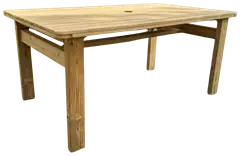 Tammiston Puu Pöytä Amelia 168cm kestopuu vihreä - 3