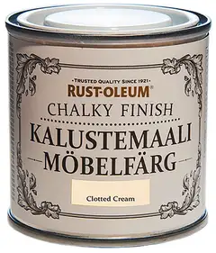 Rust-Oleum Chalky Finish Kalustemaali 125ml Clotted Cream - 1