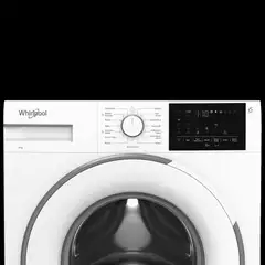 Whirlpool edestä täytettävä pyykinpesukone AMM 86W EE, 60cm, 8kg, valkoinen - 5
