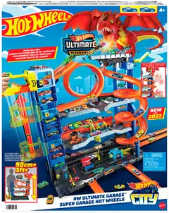 Hot Wheels City Ultimate Garage -parkkitalo - 2