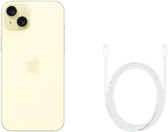 Apple iPhone 15 128GB keltainen MTP23QN/A - 4
