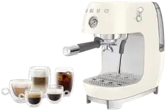 Smeg espressokeitin ECF03CREU kermanvärinen - 7