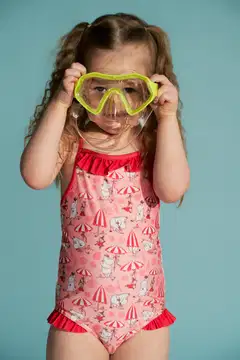 Muumi Lasten uima-asu Simpukkaranta 592031 - koralli - 2