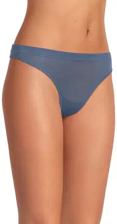 Actuelle naisten string-alushousut 210A082659 - Blue - 4