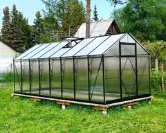 Ecoslider kasvihuone Lux 2.5 X 5.5 - 8