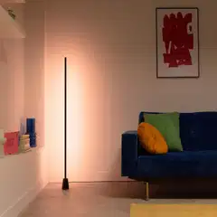 Philips Smart Lighting Gradient RGBIC -lattiavalaisin musta 1,4 m - 3