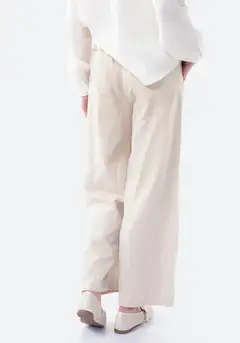 TEX naisten twillhousut I274501 - BEIGE - 2