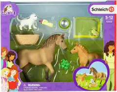 schleich® HORSE CLUBin Sarahin eläinvauvanhoitosarja - 1