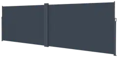 Lykke sivumarkiisi 1,8x3 m(x2) kaksipuolinen, tummanharmaa - 3