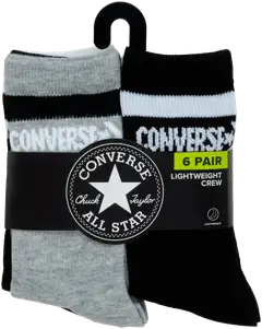 Converse lasten tennissukat CHN Basic Wordmark Crew - Gray - 8