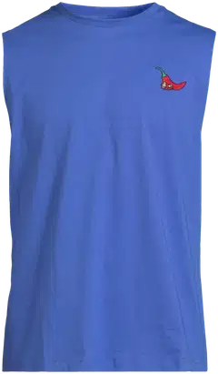 WKLY. miesten hihaton t-paita Mexican 195W152601 - dazzling blue - 2