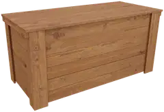 Piha-arkku, luonnon ruskea 57x61x130cm - 1