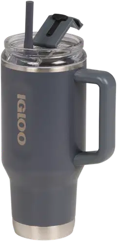 Igloo Travel 946 ml -termosmuki tummanharmaa - 2