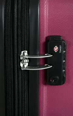 Cavalet matkalaukku Malibu L 73 cm kirsikanpunainen - 5