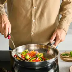Tefal Emotion Plus pinnoittamaton teräspaistinpannu 24 cm E3350445 - 7