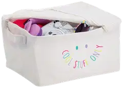 Zeller säilytyskori Cool Stuff vetoketjulla - 2