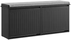SoBuy kenkäpenkki tummanharmaa FSR98-XL-SCH - 3