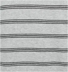 House miesten raidallinen t-paita 195H032607 - Grey melange w/black - 3