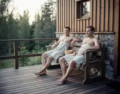 Jämäkkä penkki käsinojilla, vaalean harmaa, 178x61x82 cm - 4