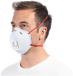 3M™ Cool Flow™ hiukkassuojain 8833, FFP3, venttiili, 2 kpl/pakkaus - 5