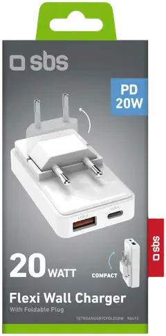 SBS seinälaturi taittuva Gan 20 W - 2