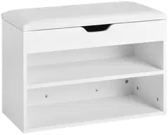 SoBuy kenkäpenkki valkoinen FSR25-W - 1